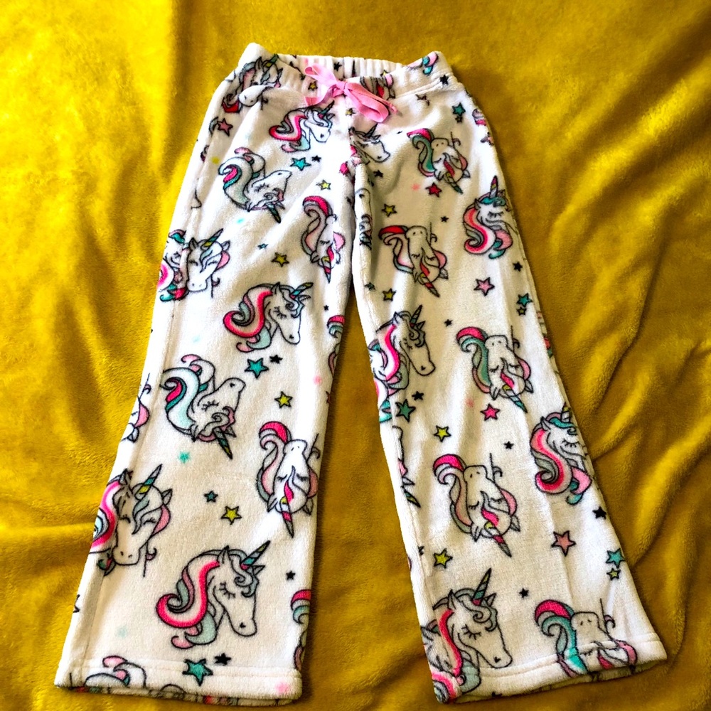 Justice Girl Fleece PJ Bottoms - Picture 1 of 3